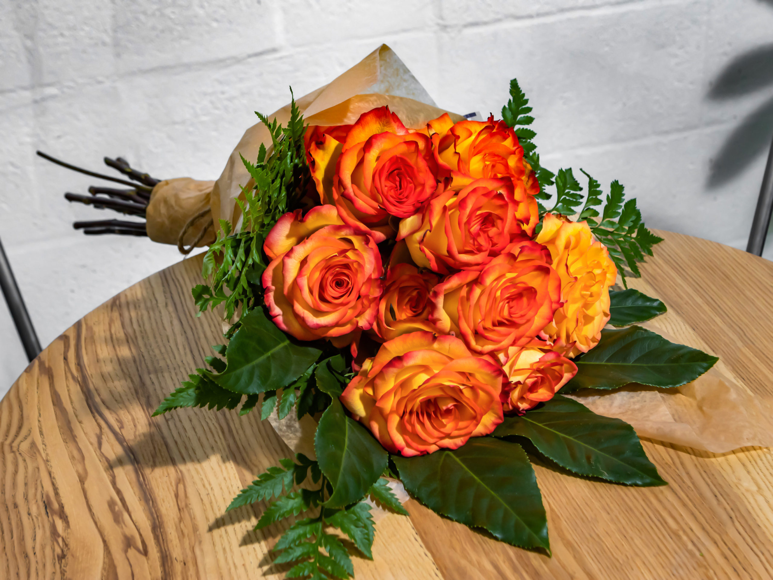 Orange Roses at Charlie Street Florist
